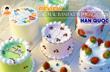 Review Các Mẫu Bánh Kem Phong Cách Hàn Quốc Độc Đáo Và Ngon Nhất