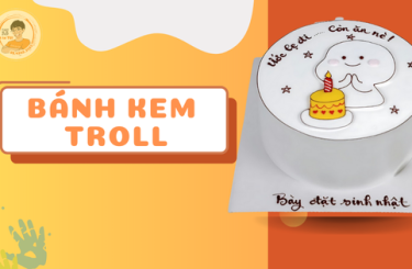 Giới thiệu địa chỉ thiết kế bánh sinh nhật troll hài hước, độc lạ