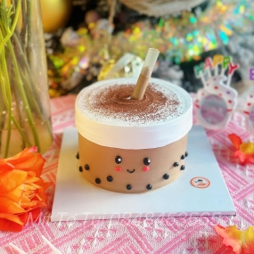 Bánh kem tươi trà sữa cute