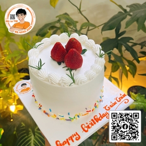 BÁNH KEM MẪU TRÁI CÂY - HOA - 11