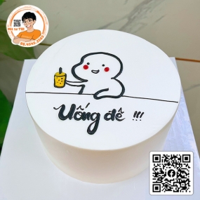 BÁNH KEM MẪU VẼ TAY - 122