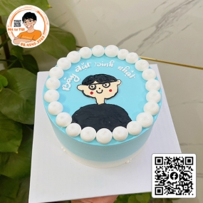 BÁNH KEM MẪU VẼ TAY - 136