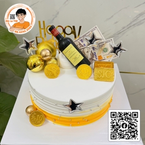 BÁNH KEM MẪU TRANG TRÍ PHỤ KIỆN - 157