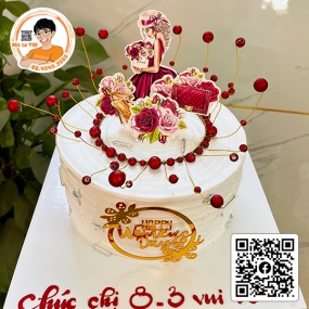 BÁNH KEM MẪU TRANG TRÍ PHỤ KIỆN - 28