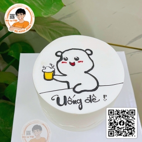 BÁNH KEM MẪU VẼ TAY - 41