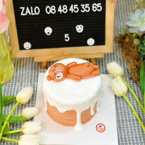 BÁNH KEM GẤU CHO BÉ TRAI