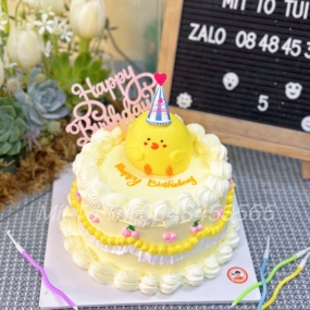 BÁNH KEM GÀ CON DỄ THƯƠNG