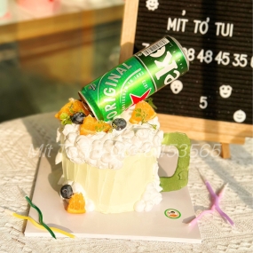 BÁNH KEM LON BIA 