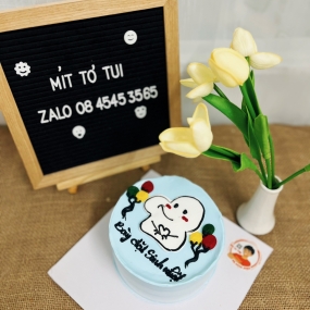 BÁNH KEM BÀY ĐẶT SINH NHẬT CUTE