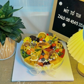 BÁNH MIX VỊ TRÁI CÂY