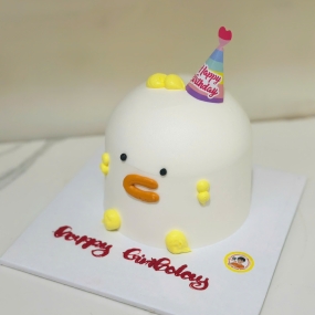 Bánh kem con vịt cute dễ thương