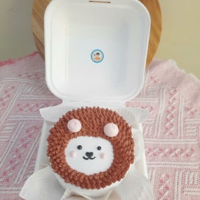 Bánh kem con nhím cute