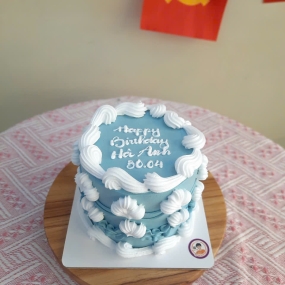 Bánh kem decor dễ thương 